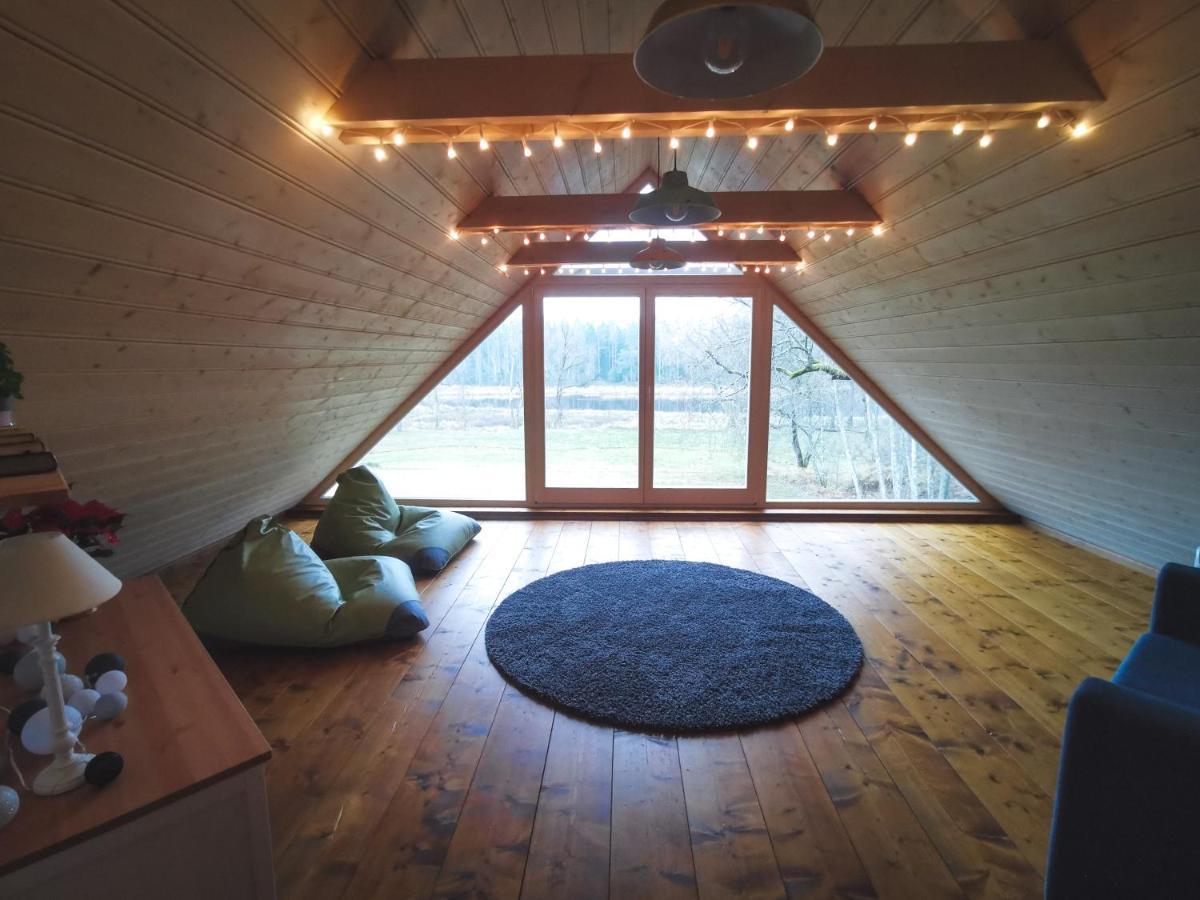"Gaujmale" Sauna House In Nature Laukbeitini Exterior photo