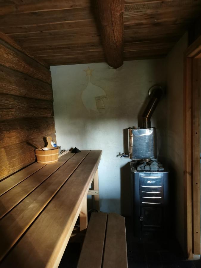 "Gaujmale" Sauna House In Nature Laukbeitini Exterior photo