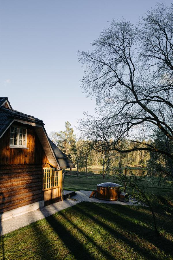 "Gaujmale" Sauna House In Nature Laukbeitini Exterior photo