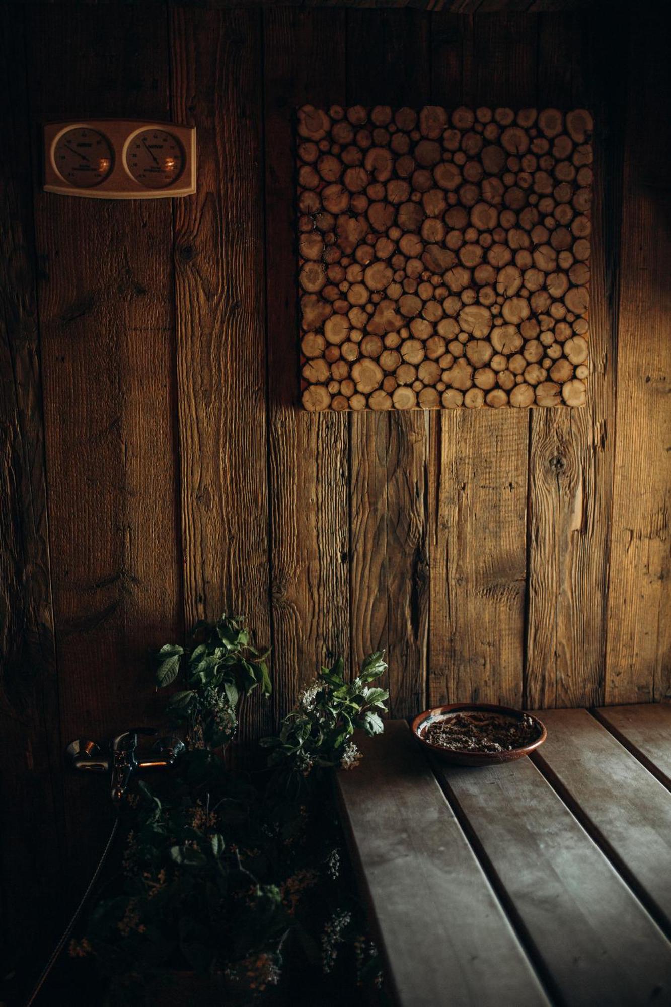 "Gaujmale" Sauna House In Nature Laukbeitini Exterior photo